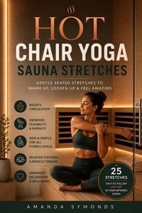 Produktbild: Hot Chair Yoga Sauna Stretches: Gentle Seated Routines for Flexibility and Relaxation in Your Infrared Sauna