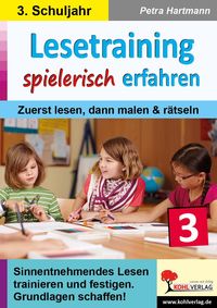 Produktbild: Lesetraining spielerisch erfahren / Klasse 3