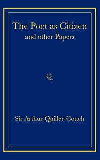Produktbild: The Poet as Citizen and Other Papers