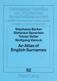 Produktbild: An Atlas of English Surnames