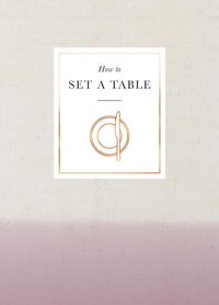 Produktbild: How to Set a Table
