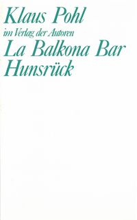 Produktbild: La Balkona Bar. Hunsr&uuml;ck