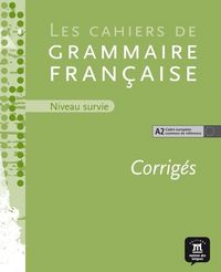 Produktbild: Cahier de grammaire A2. Corrig&eacute;