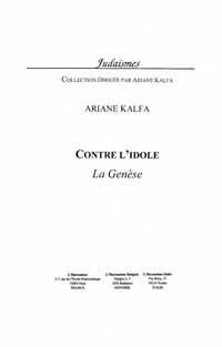 Produktbild: Contre l'Idole