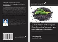 Produktbild: An&aacute;lisis l&iacute;nea &times; probador para el rendimiento y los rasgos que contribuyen al rendimiento