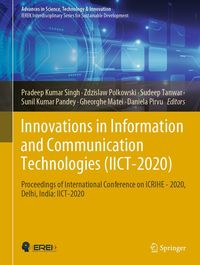 Produktbild: Innovations in Information and Communication Technologies (IICT-2020)