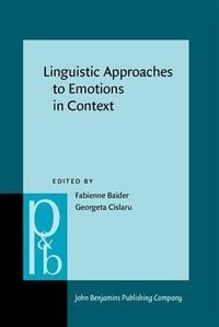 Produktbild: Linguistic Approaches to Emotions in Context