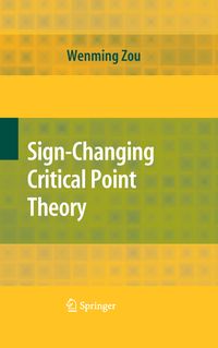 Produktbild: Sign-Changing Critical Point Theory