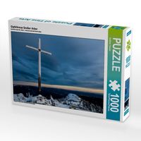 Produktbild: CALVENDO Puzzle Gipfelkreuz Gro&szlig;er Arber | 1000 Teile Lege-Gr&ouml;&szlig;e 64x48cm Foto-Puzzle f&uuml;r gl&uuml;ckliche Stunden