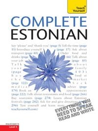 Produktbild: Complete Estonian Beginner to Intermediate Book and Audio Course