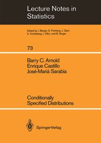 Produktbild: Conditionally Specified Distributions