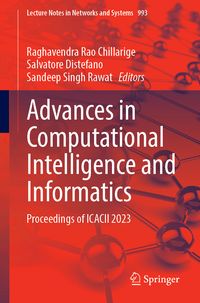 Produktbild: Advances in Computational Intelligence and Informatics