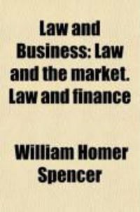 Produktbild: Law and Business: Law and the Market. Law and Finance
