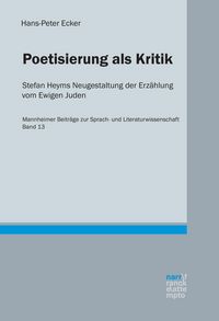 Produktbild: Poetisierung als Kritik
