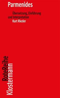 Bild vom Artikel Parmenides vom Autor Kurt Riezler