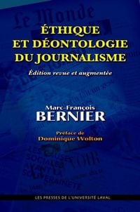 Produktbild: Ethique et deontologie du journalisme N.E.