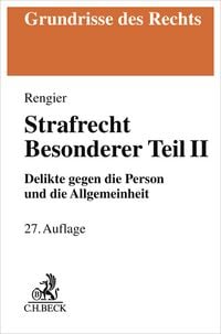 Produktbild: Strafrecht Besonderer Teil II
