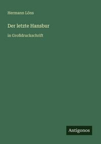 Produktbild: Der letzte Hansbur