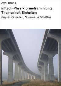 Produktbild: Inftech-Physikformelsammlung Themenheft Einheiten