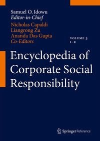 Produktbild: Encyclopedia of Corporate Social Responsibility