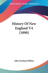 Produktbild: History Of New England V4 (1890)