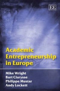 Produktbild: Wright, M: Academic Entrepreneurship in Europe