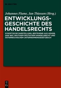 Produktbild: Entwicklungsgeschichte des Handelsrechts