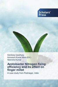 Produktbild: Azotobacter Nitrogen fixing efficiency and its effect on finger millet