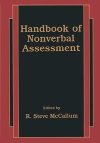 Produktbild: Handbook of Nonverbal Assessment
