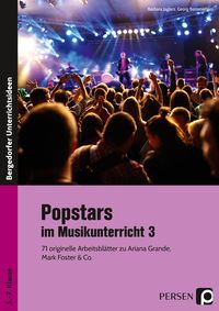Produktbild: Popstars im Musikunterricht 3