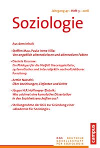 Produktbild: Soziologie 3.2018