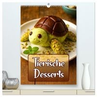 Produktbild: Tierische Desserts (hochwertiger Premium Wandkalender 2026 DIN A2 hoch), Kunstdruck in Hochglanz
