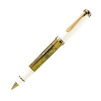 Produktbild: Pelikan Tintenroller Souver&auml;n&reg; R400, 24-Karat vergoldete Zierelemente, Schildpatt-Wei&szlig;