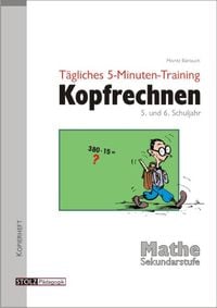 Produktbild: T&auml;gliches 5-Minuten-Training Kopfrechnen  5. und 6. Schuljahr
