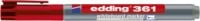 Produktbild: edding 361 Whiteboardmarker rot