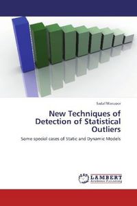 Produktbild: Manzoor, S: New Techniques of Detection of Statistical Outli