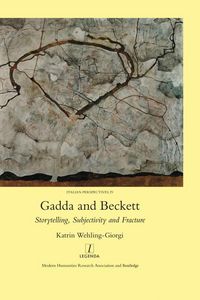 Produktbild: Gadda and Beckett: Storytelling, Subjectivity and Fracture