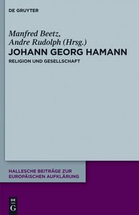 Produktbild: Johann Georg Hamann: Religion und Gesellschaft