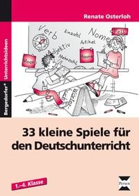 Produktbild: 33 kleine Spiele f&uuml;r den Deutschunterricht