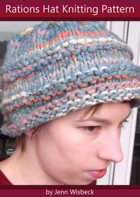 Produktbild: Rations Hat Bulky Knitting Pattern
