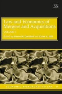Produktbild: Law and Economics of Mergers and Acquisitions