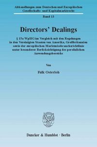 Produktbild: Directors' Dealings.