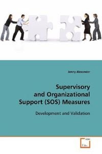 Produktbild: Alexander, J: Supervisory and Organizational Support (SOS) M