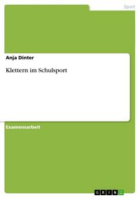 Produktbild: Klettern im Schulsport