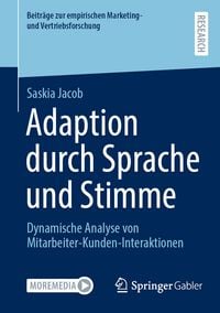 Produktbild: Adaption durch Sprache und Stimme