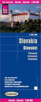 Produktbild: Reise Know-How Landkarte Slowakei (1:280.000)