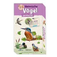 Produktbild: Tr&ouml;tsch 55 Lernkarten Heimische V&ouml;gel