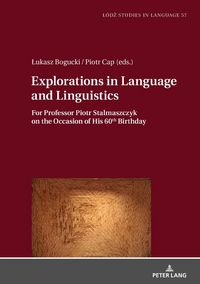 Produktbild: Explorations in Language and Linguistics
