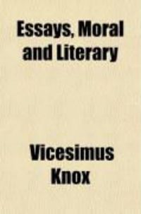 Produktbild: Essays, Moral and Literary (Volume 2)