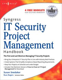 Produktbild: Syngress IT Security Project Management Handbook